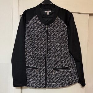 Roz & Ali Black and White Jacket